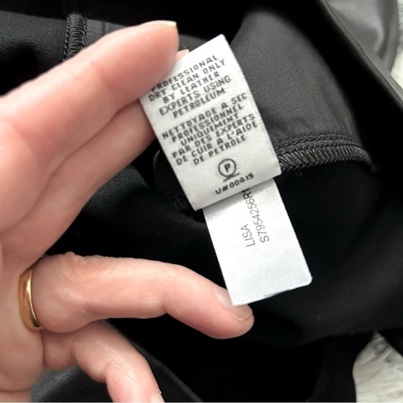 Diane von Furstenburg Lisa Leather Trim Skirt - Picture 7 of 8